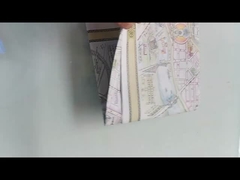 กระดาษหินทนความชื้นที่ย่อยสลายได้ทางชีวภาพกระดาษสังเคราะห์ 168 แกรมสำหรับแผนที่สเตชันเนอรี